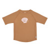 LSF UV shirt korte mouw - schelp caramel- 3/6 maand TU UC