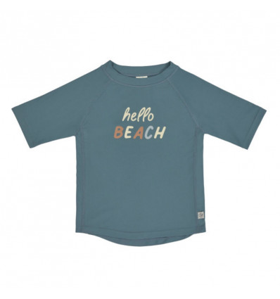 LSF UV shirt korte mouw - hello beach blue - 19/24 maand TU UC