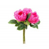 Pioenroos boeket 28cm - roze