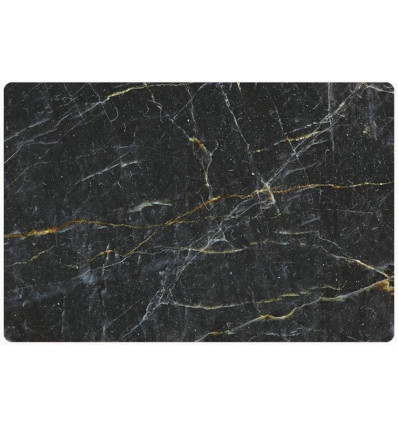 Placemat - 30x45cm - black marble