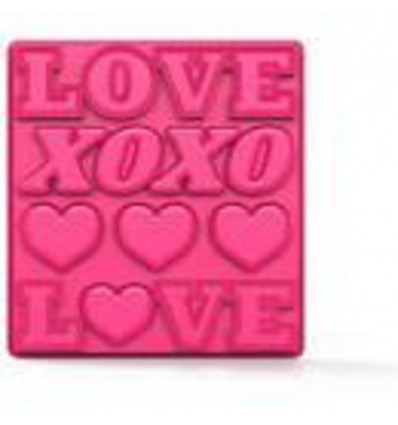 ZOKU - Ijsblokjesvorm Love - roze ZK022030