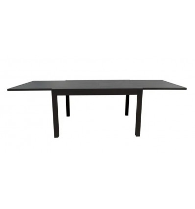 BORDEAUX tafel verlengbaar - 130/260x90x75cm - antraciet (M) 680827