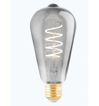 EGLO LED Lamp - E27 ST64 4W 2000K- Smoky lichtbron