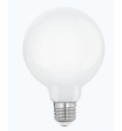 EGLO LED Lamp - E27 G95 7.5W 2700K opal lichtbron