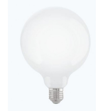 EGLO LED Lamp - E27 G125 7.5W 2700K opal lichtbron
