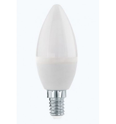 EGLO LED LAMP E14 C37 SMD 7.5W opal dimbaar