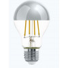 EGLO LED Lamp E27 A60 7.3W 2700K chrome