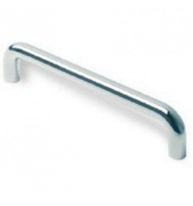 IBE Greep - 96x10MM - staal/glanschroom