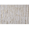 Stripgordijn fluweel - 100x220cm - beige/ wit