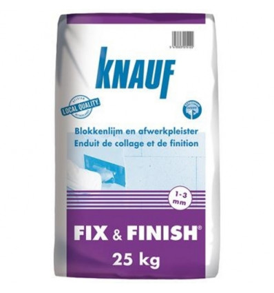 KNAUF Fix & finish - 10kg eindlaag pleister