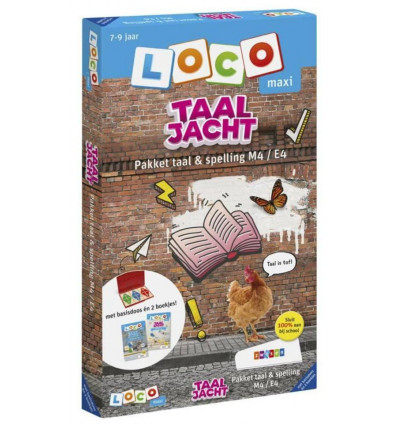 LOCO Maxi taaljacht pakket - Taal en spelling M4/E4
