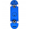 MOVE skateboard 28" - smile blauw