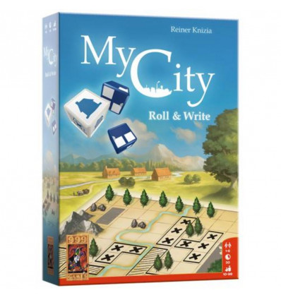 999 GAMES My City roll & write- Bordspel