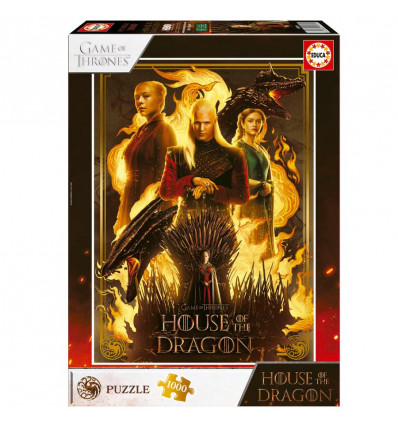 EDUCA Puzzel - House of the dragon - 1000st.