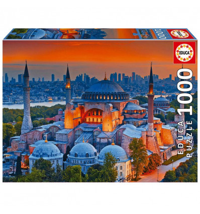 EDUCA Puzzel - Blauwe Moskee, Istanbul - 1000st.