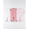 NOUKIES G Iconic pyjama's 3st.- roze mix- 6m