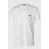 Brunotti AXLE heren t-shirt- snow streep- XL