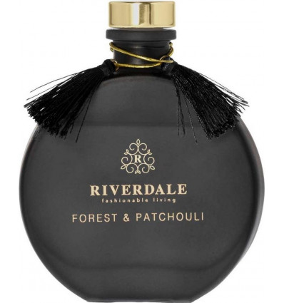 Riverdale BOUTIQUE geurstokjes 90ml - forest en patchouli zwart