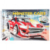 MONSTER CARS - Pocket kleurboek