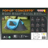 Pop-up tent CONCERTO - oranje 10029166 TU UC