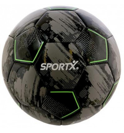 SportX voetbal 330-350g - grijs/ zwart
