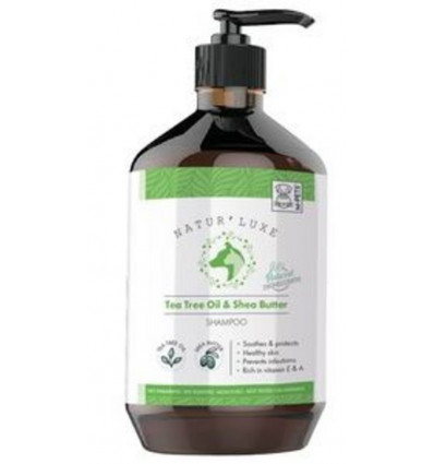 NATUR'LUXE Shampoo m/ tea tree olie en kariteboter - 500ml