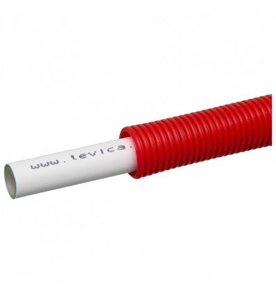 LEVICA - Superpipe rood 10m dia 20x2.0 buis in buis voor koud water