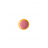 VAL Estela bord 12cm - base roze, edge geel