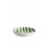 VAL Festive Fusilli diep bord 22cm - dark green stripes