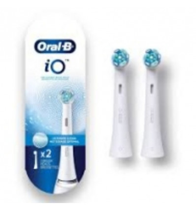 BRAUN Oral B Brio IO ultimate clean refill opzetborstels 2st.- wit