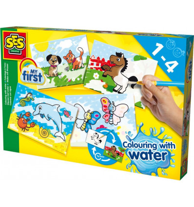 SES Kleuren met water - Dino's