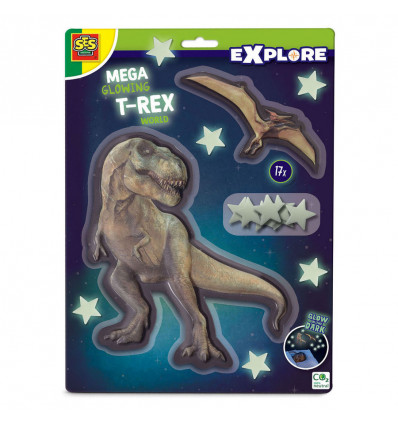 SES Mega glowing T-Rex world