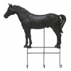 Happy House Kapstock Paard - 3 haaks - - 49.5x6x49.5cm - zwart