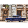 Wanddeco Streets of Cuba VIII - 80x120cm glas print glanzend