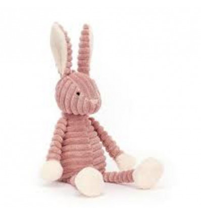 JELLYCAT Knuffel konijn 31cm - roze corduroy