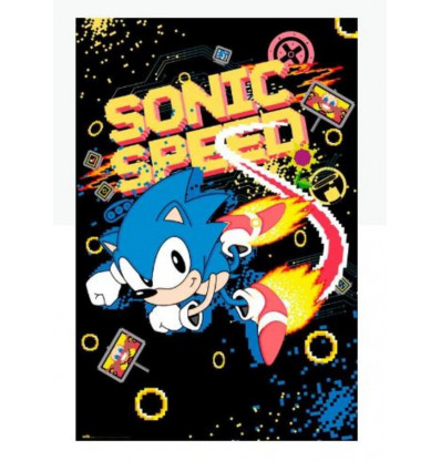 GRUPO Poster - Sonic speed - 61x91.5cm