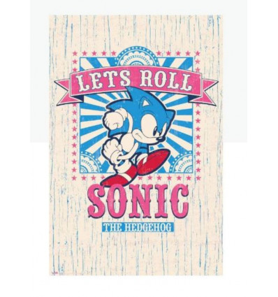 GRUPO Poster - Sonic let's roll- 61x91.5cm