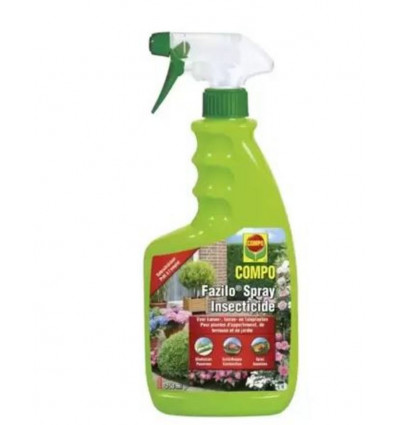 COMPO Fazilo spray - 0.75L insecticide voor kamer, terras & tuinplanten