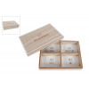 SPECIAL MOMENTS Opbergbox - 17.5x13x4cm- nat./ wit hout