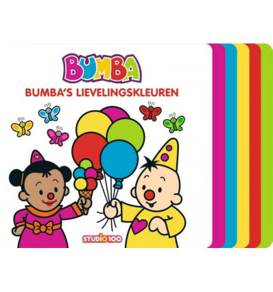 BUMBA Kartonboek - Bumba's lievelings kleuren 07613348