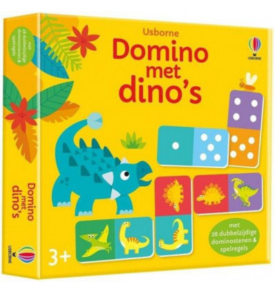 Domino met dino's - Usborne