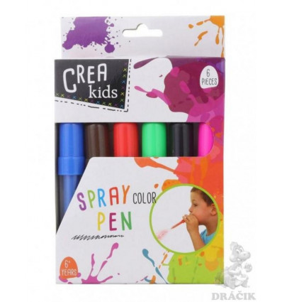 CREA KIDS Air spray markers - 6st.