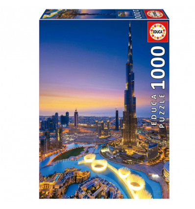 EDUCA Puzzel - Burj Khalifa, Arabische Emiraten - 1000st.