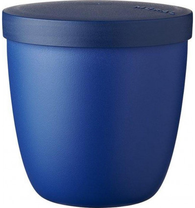 MEPAL Ellipse snackpot 500ml- vivid blue lunchbox 10.7cm magnetron bestendig