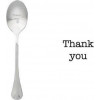 One Message Spoon - Thank you