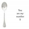 One Message Spoon - You are my number 1