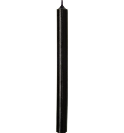 IHR Kaars 25cm - zwart K132507