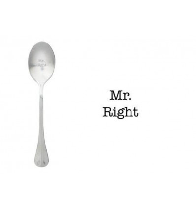 One Message Spoon - Mr. Right