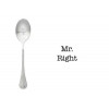 One Message Spoon - Mr. Right