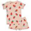 FEETJE Suzy strawberry zomersetje - roze- 68